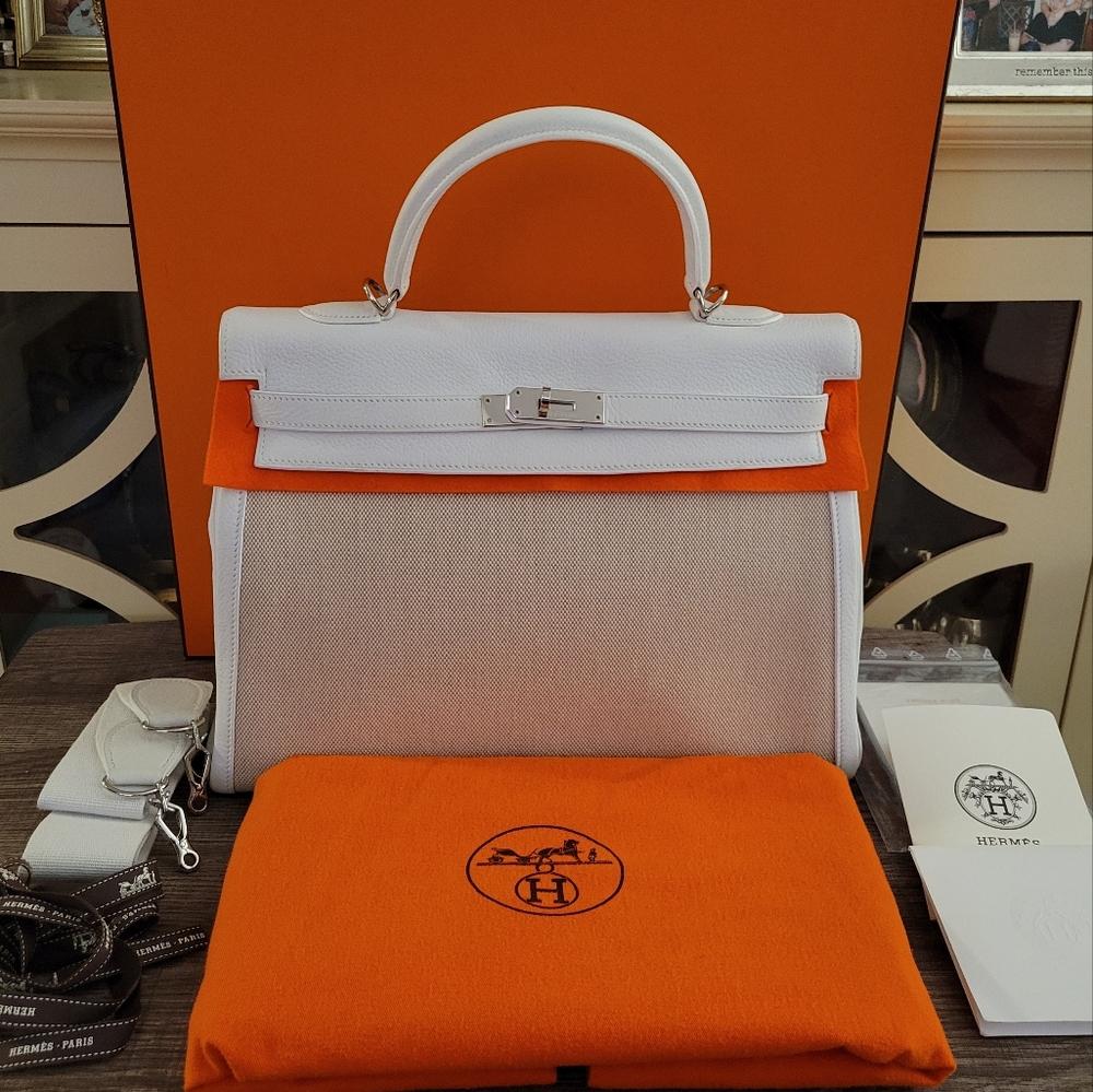 💯SOLD💯🤍Hermes Hermès Kelly Bag🤍 - Picture 1 of 16